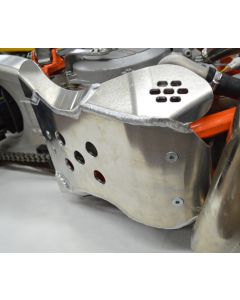 KTM 200 XCW, EXC 2012-16 / 125, 150 SX. XC 12-15 Aluminum Skid Plate (24-163)